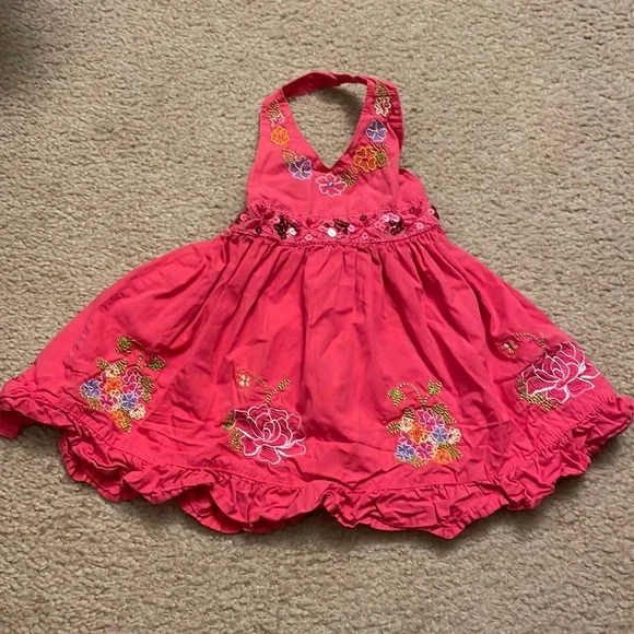 Blueberi Boulevard | Dresses | Toddler Girl Blueberi Boulevard Pink Halter  Dress Size 2t | Poshmark